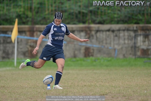2012-10-14 Rugby Union Milano-Rugby Grande Milano 0321
